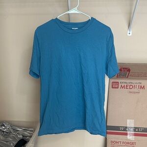 Old Navy Teal Blue Short-Sleeve Crew Neck Tee